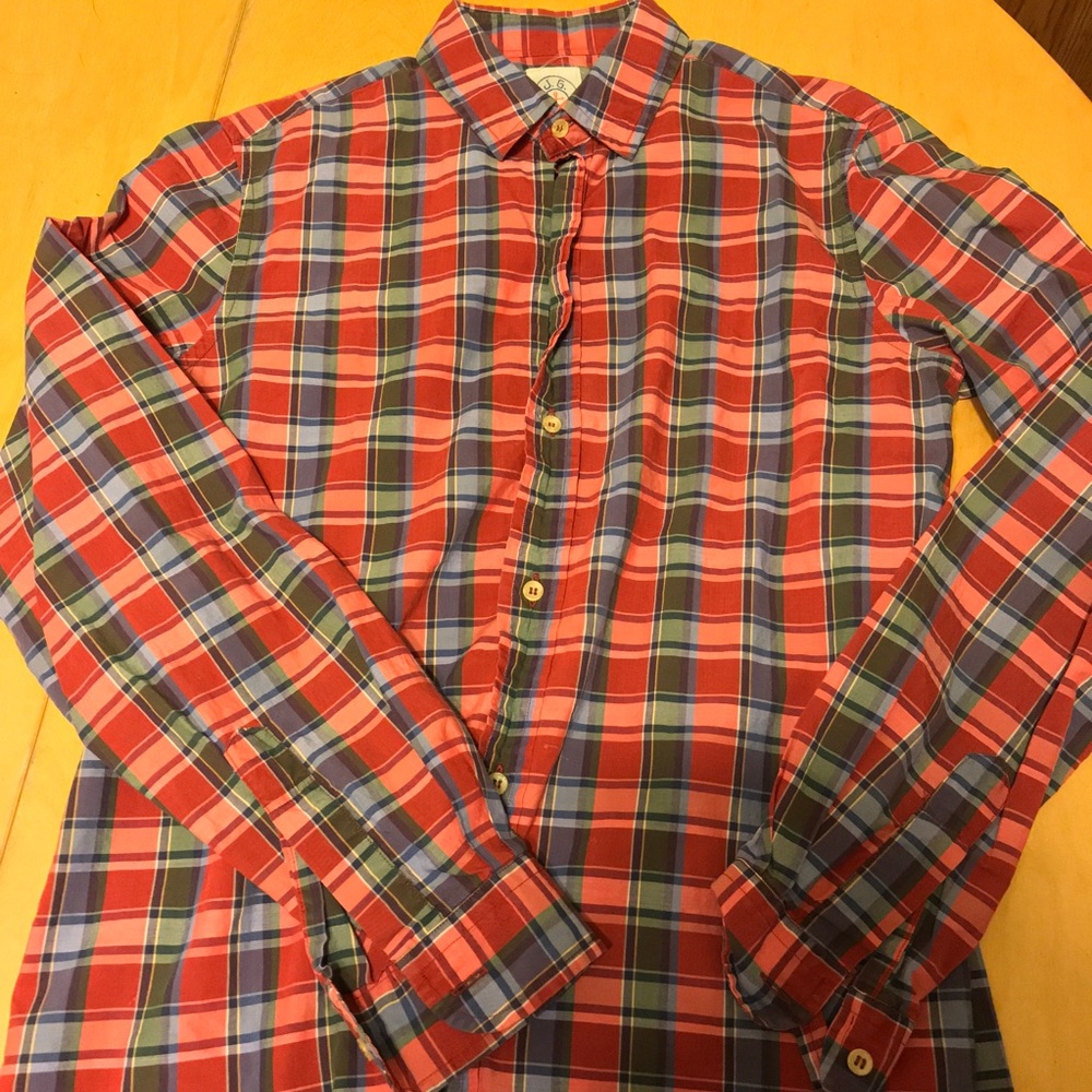 Vintage plaid button down